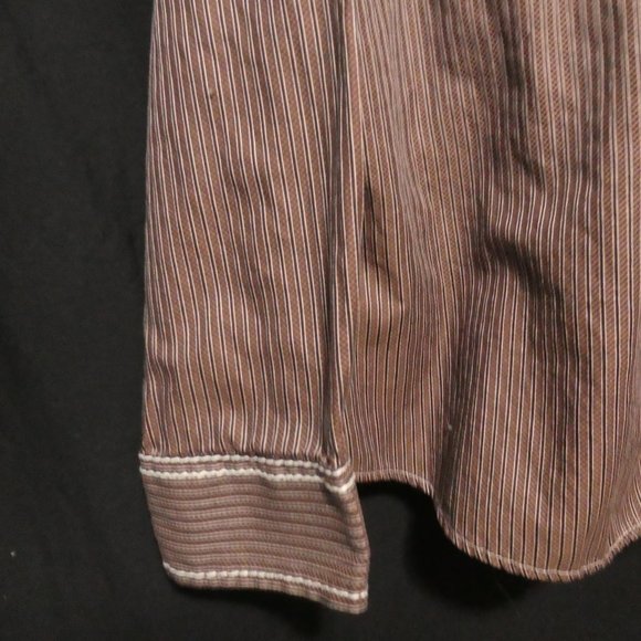 SMASH | 2 XL | Western Striped Button Down Casual Shirt | 100% Cotton | NWOT - Picture 14 of 16